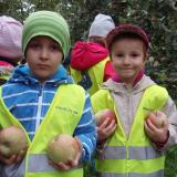Školské ovocie - exkurzia detí z MŠ Mlynské nivy